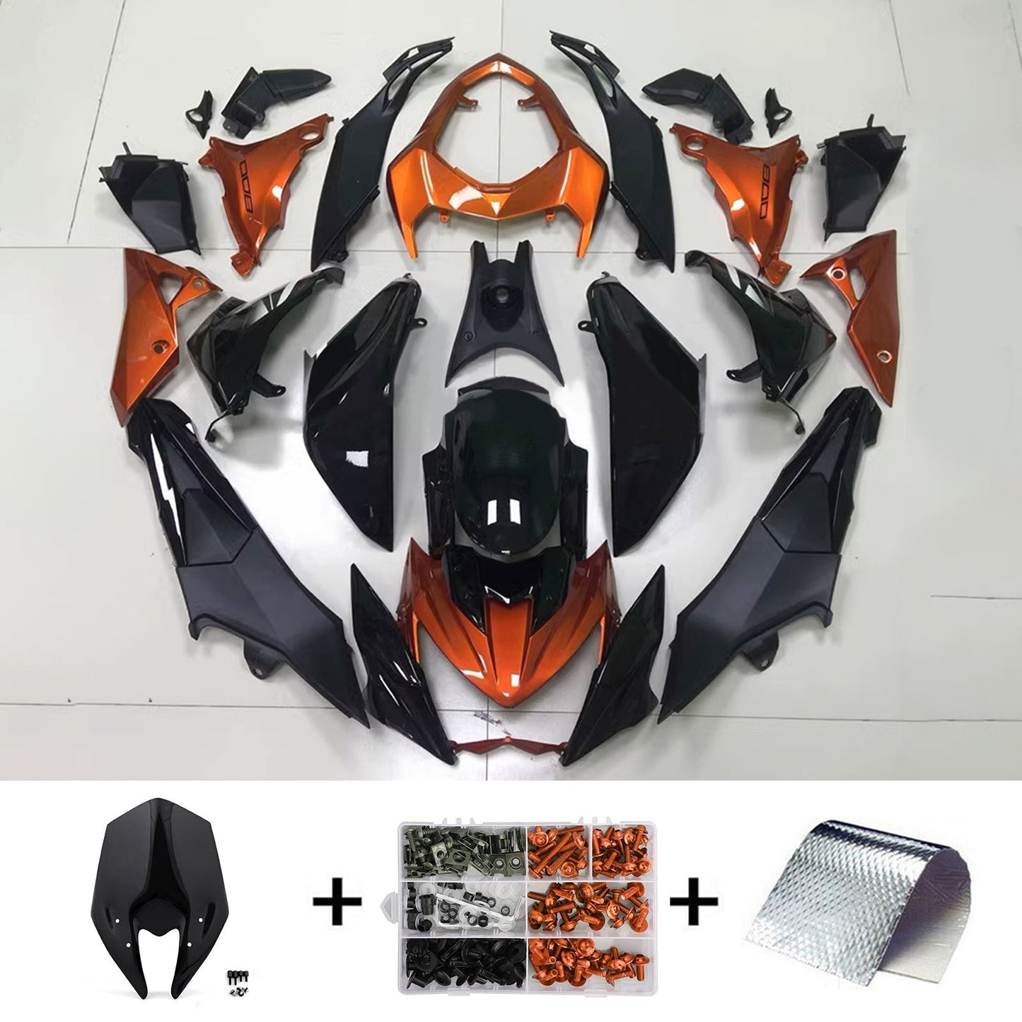 2013-2018 Kawasaki Z800 Fairing Kit Bodywork Plastic ABS
