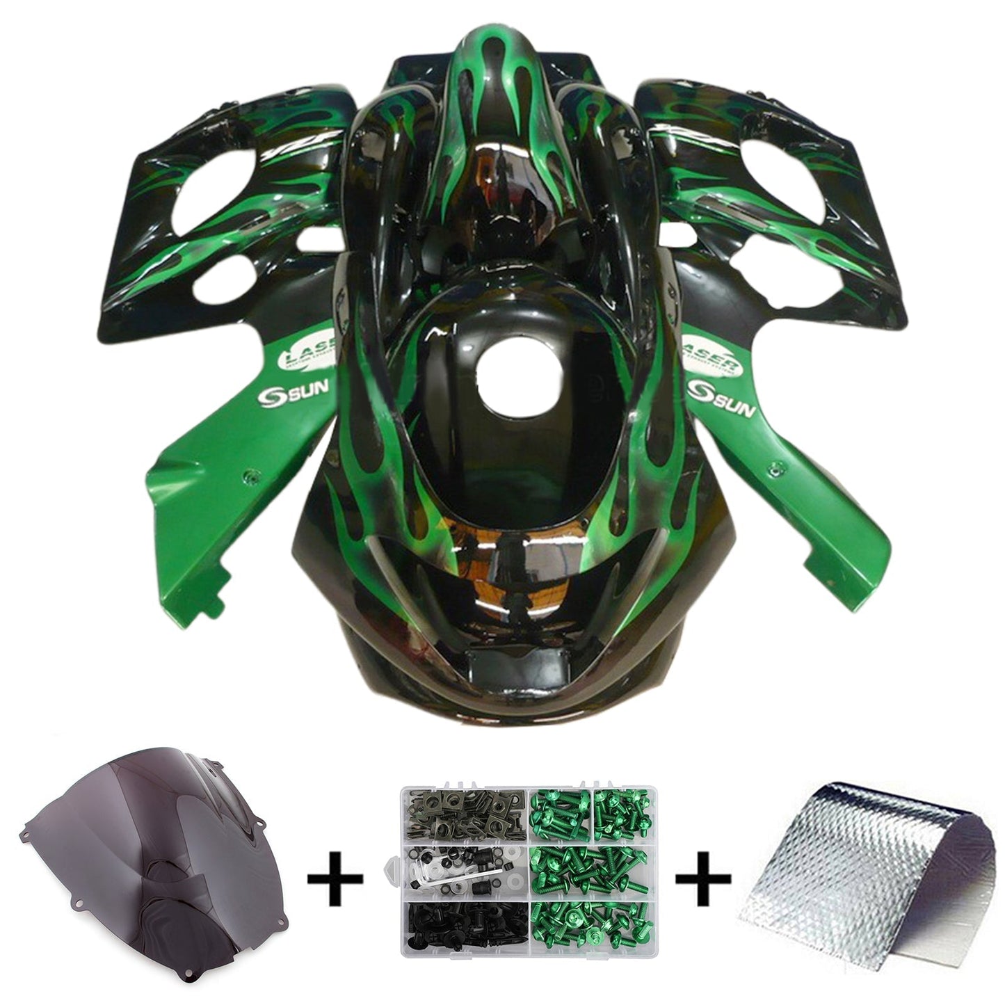 1996-2007 Yamaha YZF 600R Thundercat Fairing Kit Bodywork Plastic ABS