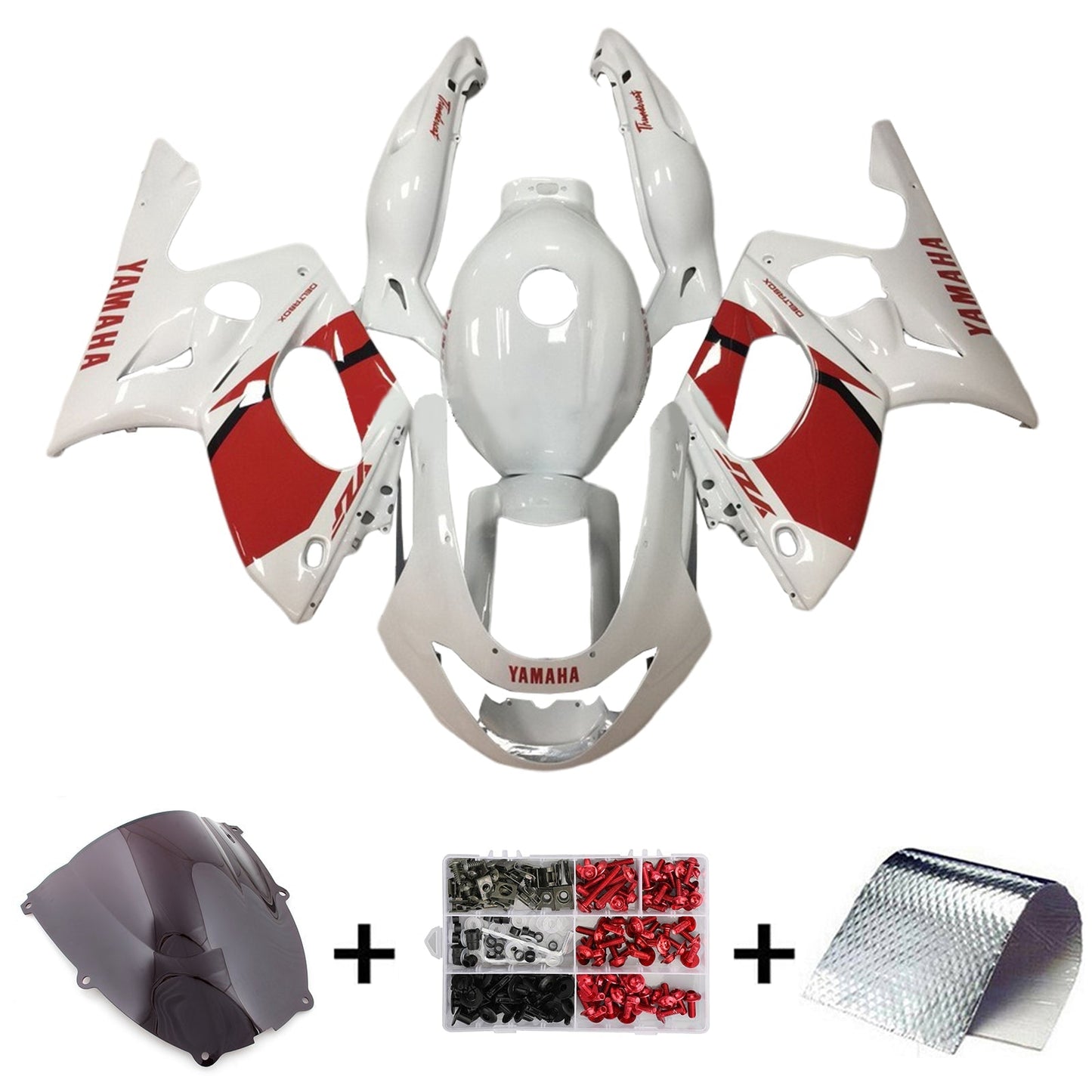 1996-2007 Yamaha YZF 600R Thundercat Fairing Kit Bodywork Plastic ABS