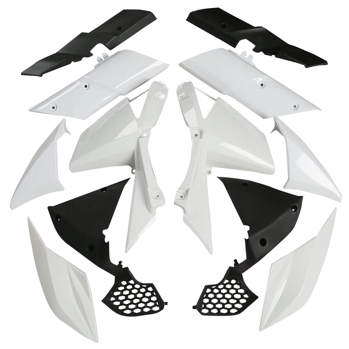 2010-2013 Kawasaki Z1000 Fairing Injection Molding Unpainted