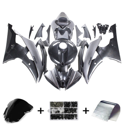 2008-2016 Yamaha YZF 600 R6 Fairing Kit Bodywork Plastic ABS
