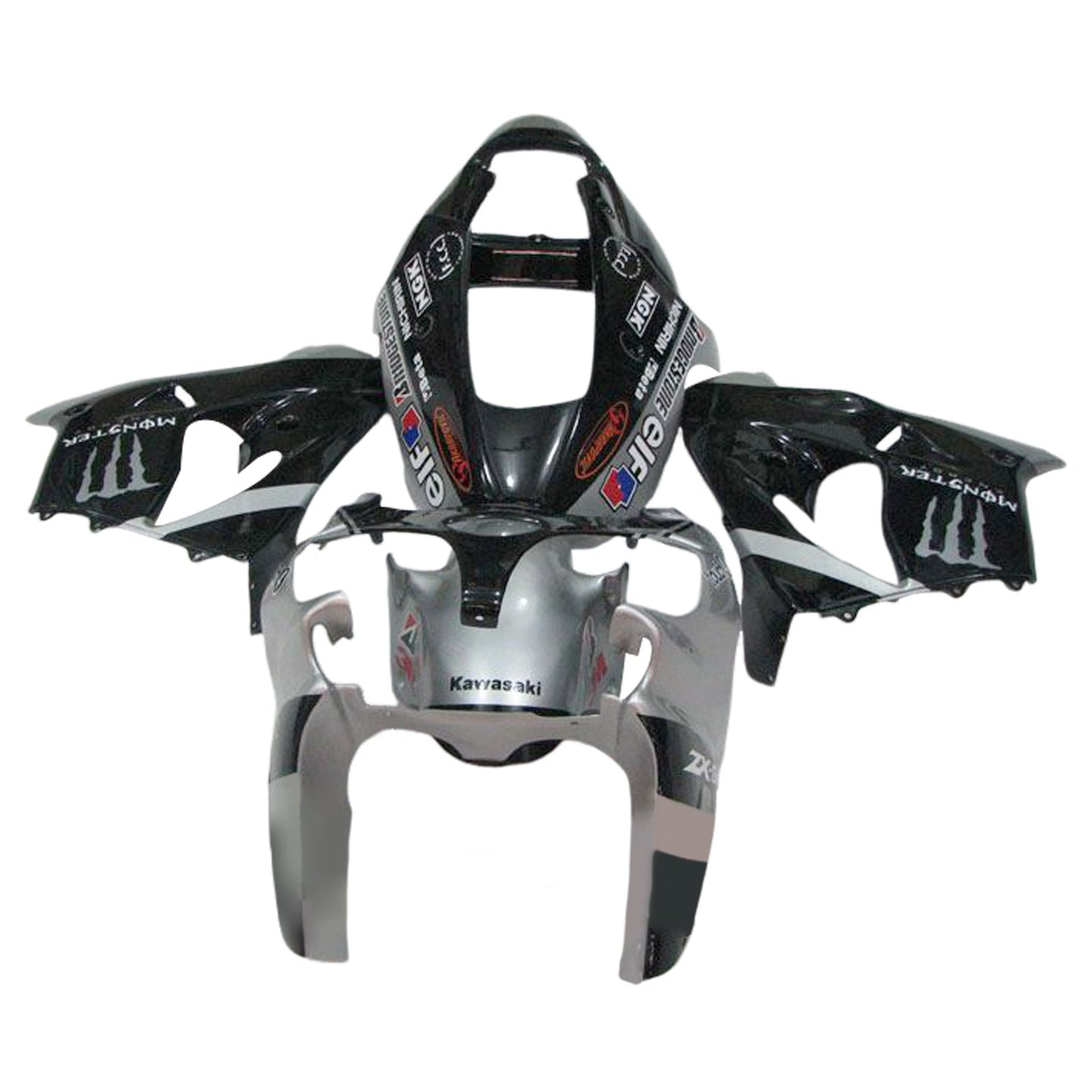 2002-2003 Kawasaki ZX9R Fairing Kit Bodywork Plastic ABS