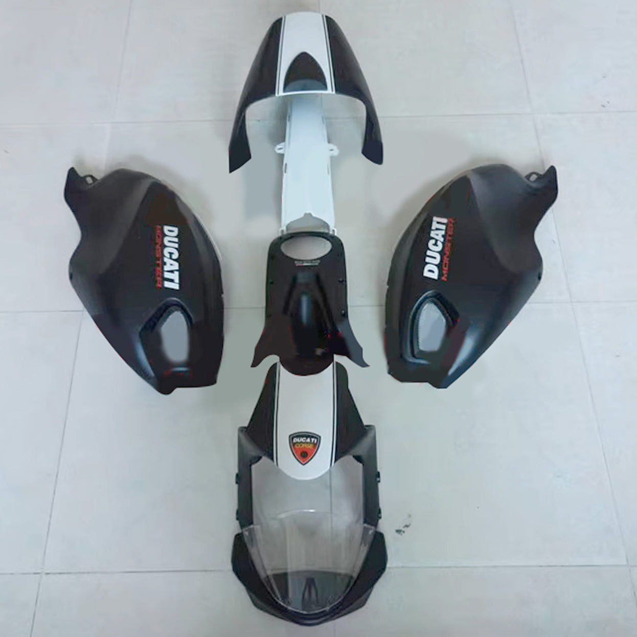 All years Ducati Monster 696 796 1100 S EVO Fairing Kit Bodywork