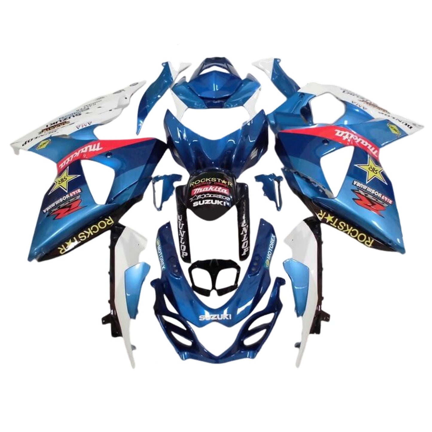 2009-2016 Suzuki GSXR1000 K9 Fairing Kit Bodywork Plastic ABS