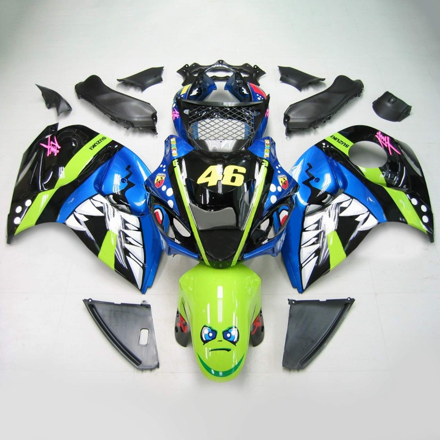 2008-2020 Suzuki Hayabusa GSXR1300 Fairing Kit Bodywork Plastic ABS