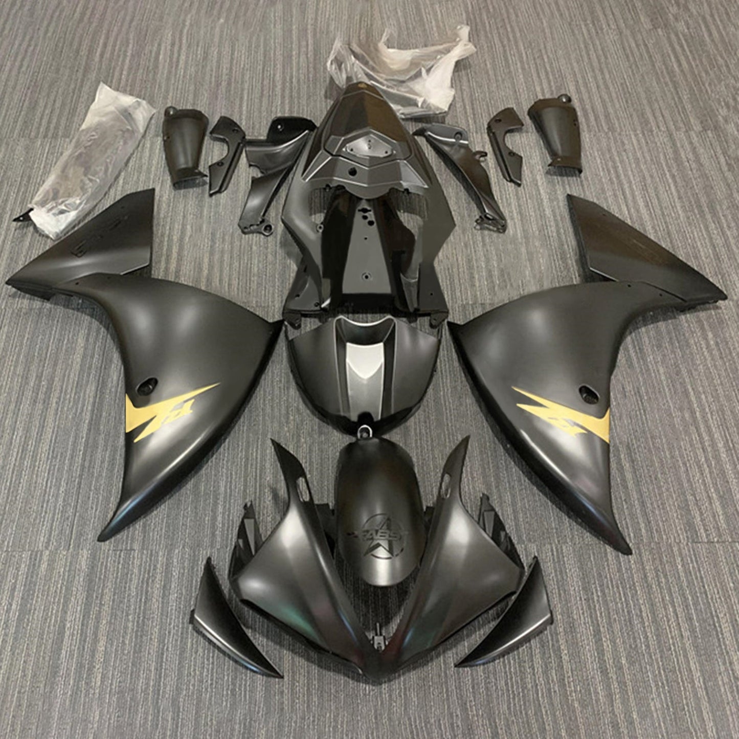 2012-2014 Yamaha YZF-R1 Fairing Kit Bodywork Plastic ABS