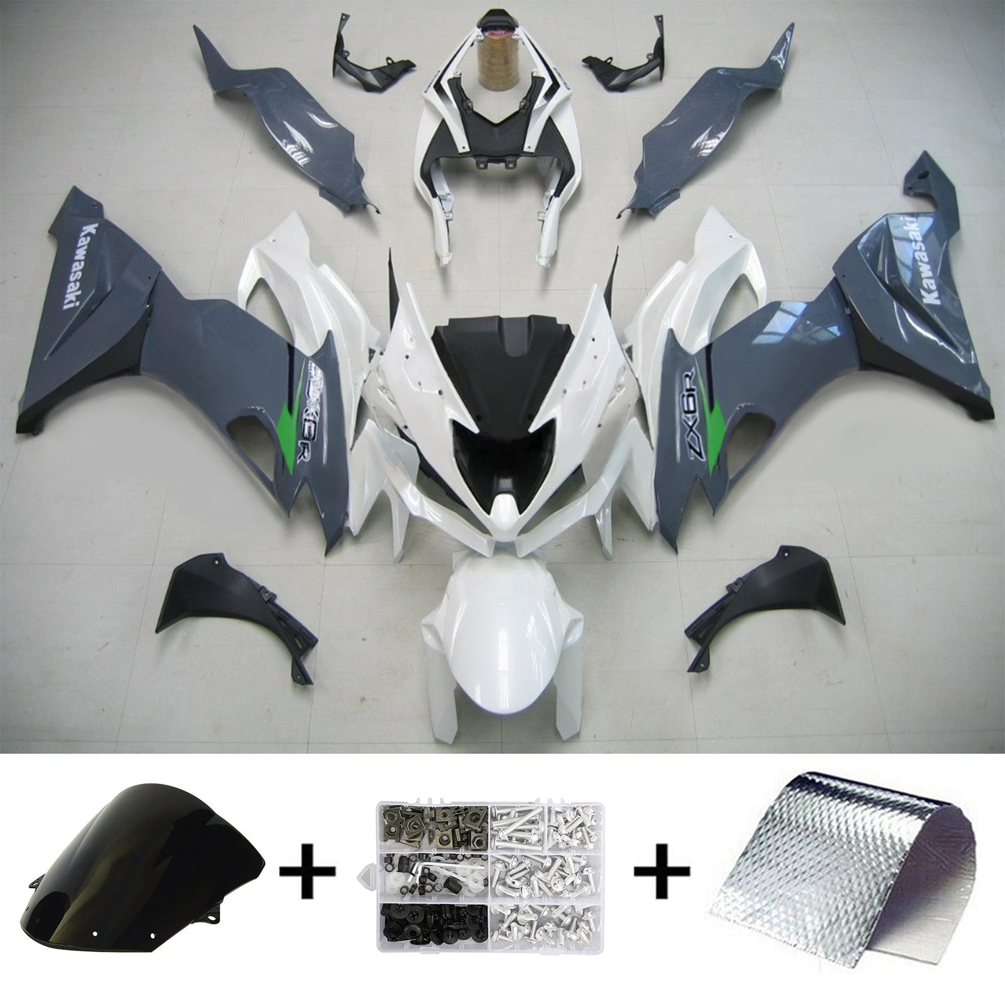 2019-2023 Kawasaki ZX6R Fairing Kit
