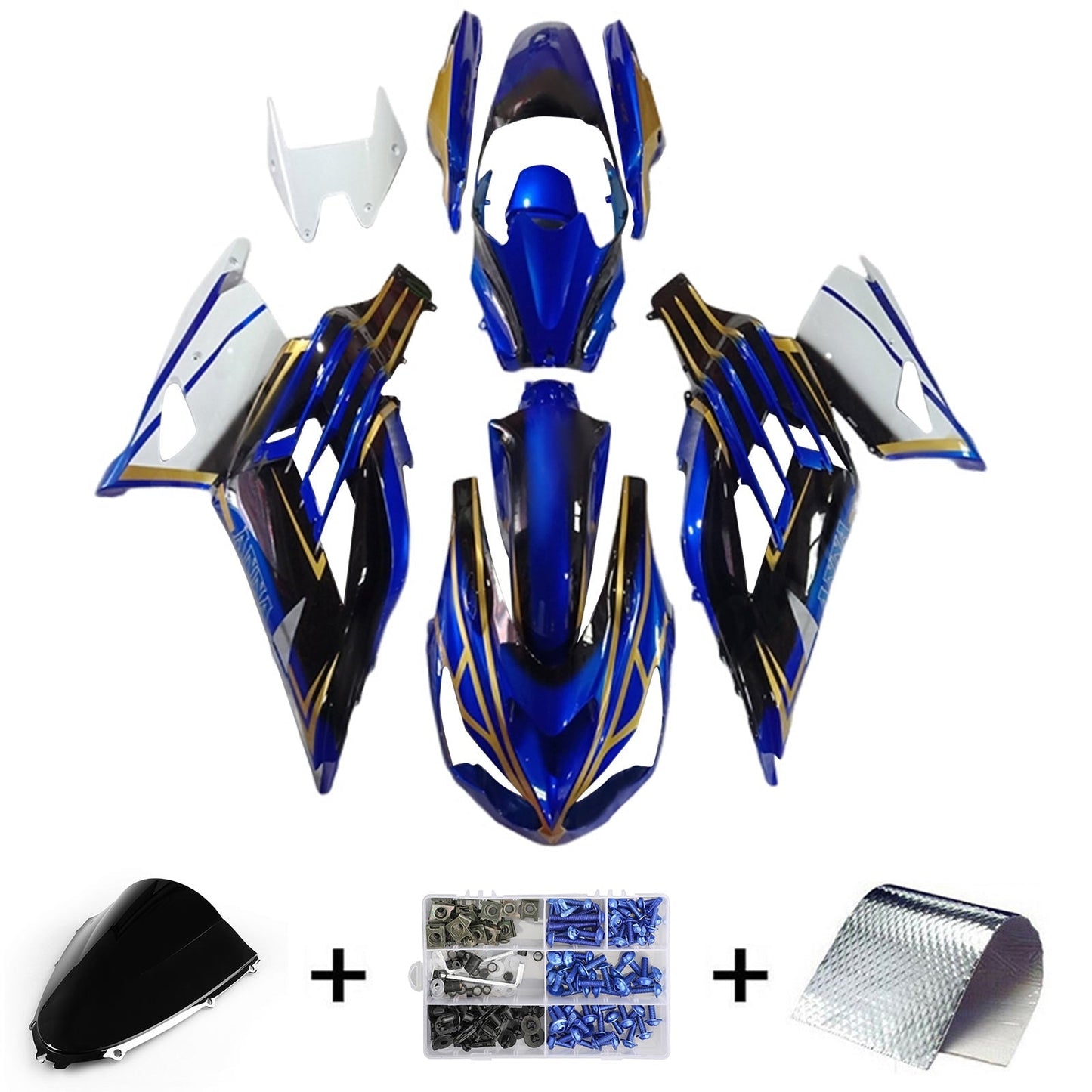 2012-2022 Kawasaki ZX14R ZZR1400 Fairing Kit Bodywork