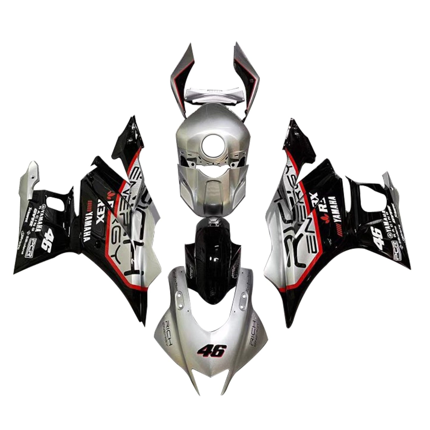 2022-2024 Yamaha YZF-R3 R25 Fairing Kit Bodywork Plastic ABS