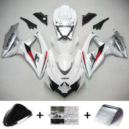 2008-2010 Suzuki GSXR 600/750 K8 Fairing Kit Bodywork Plastic ABS