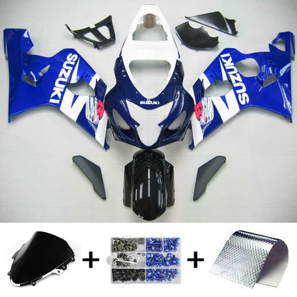 2004-2005 Suzuki GSXR 600/750 Fairing Kit Bodywork Plastic ABS