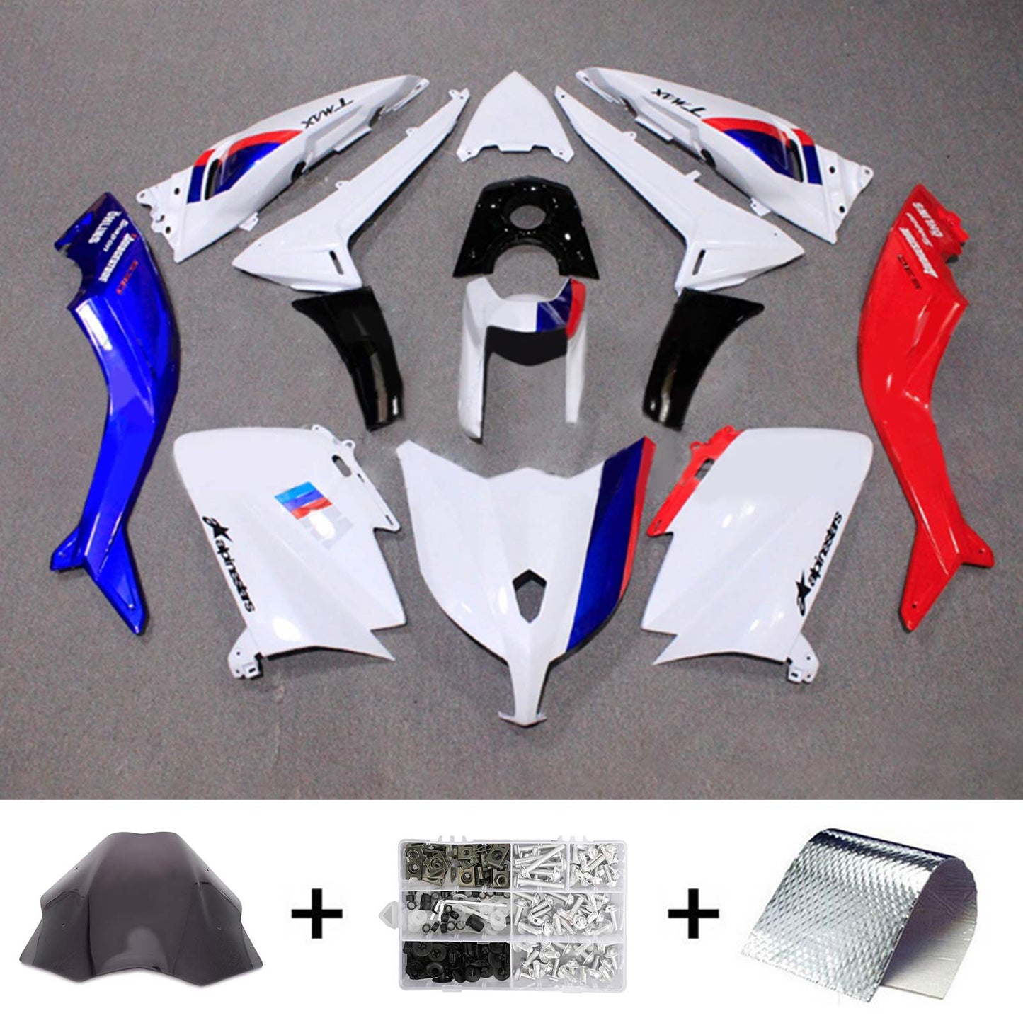 2012-2014 Yamaha T-Max TMAX530 Fairing Kit Bodywork