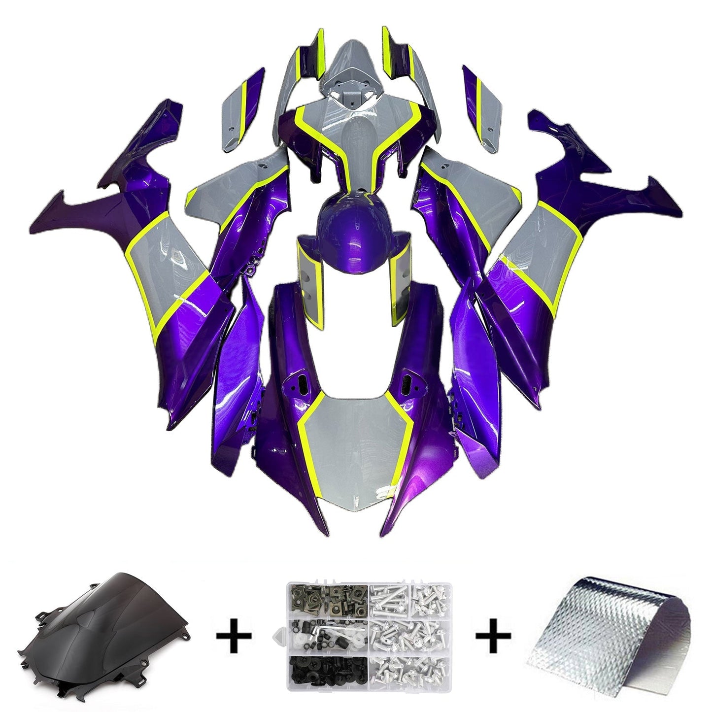 2020-2024 Yamaha YZF-R1 Fairing Kit Bodywork Plastic ABS