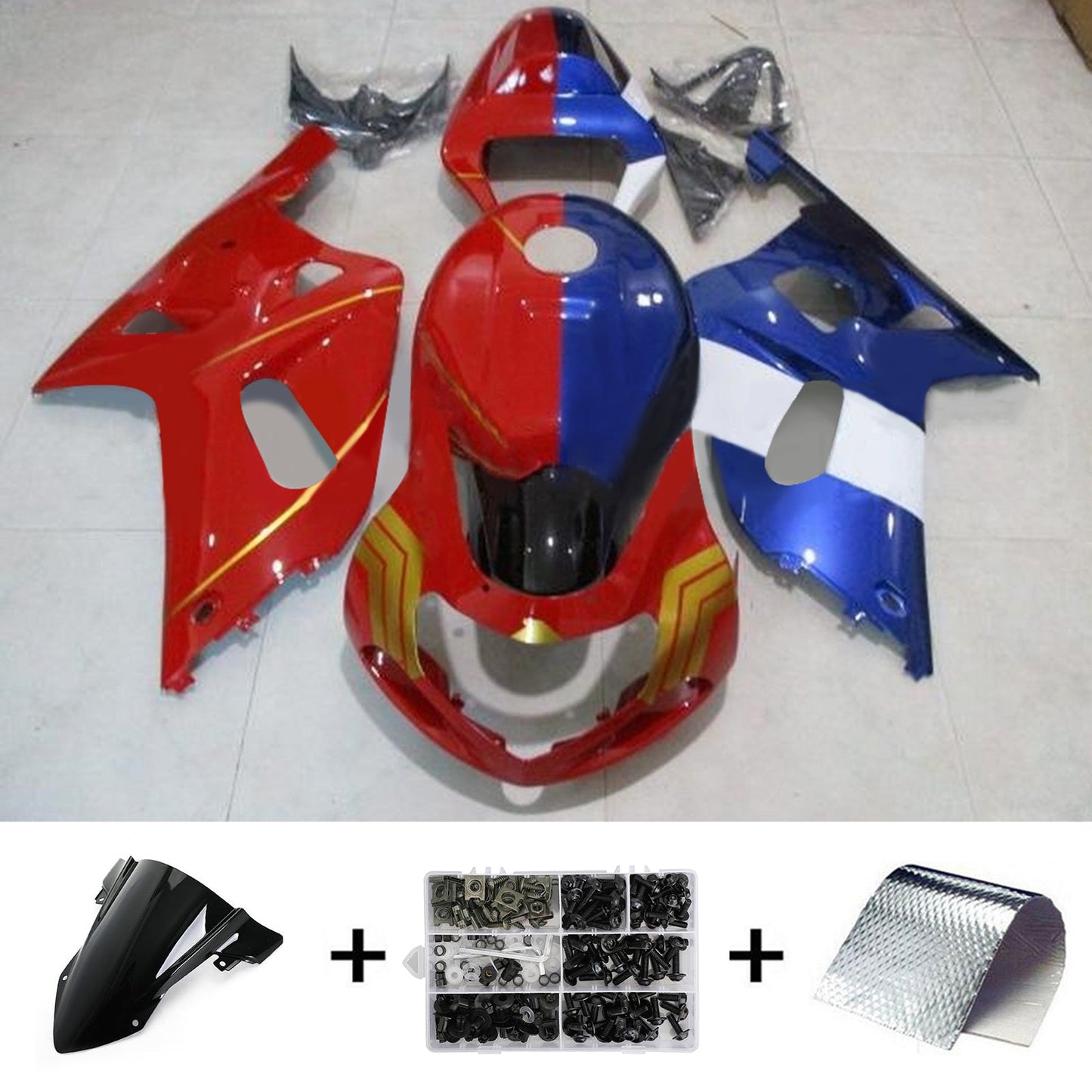 2001-2003 Suzuki GSXR750 Fairing Kit