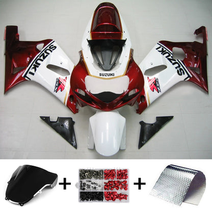 2001-2003 Suzuki GSXR600 Fairing Kit Bodywork Plastic ABS