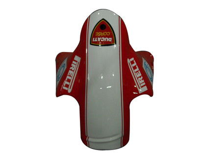 1996-2002 Fairings for Ducati 996 Red White Xerox  Generic