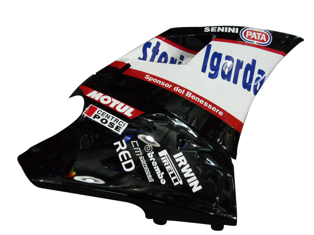1996-2002 Fairings for Ducati 996 Black White Sterilgarda Generic