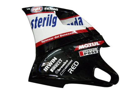1996-2002 Fairings for Ducati 996 Black White Sterilgarda Generic