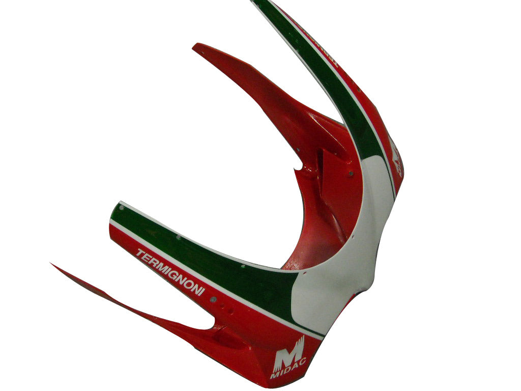 1996-2002 Fairings for Ducati 996 Red White Infostrada Generic