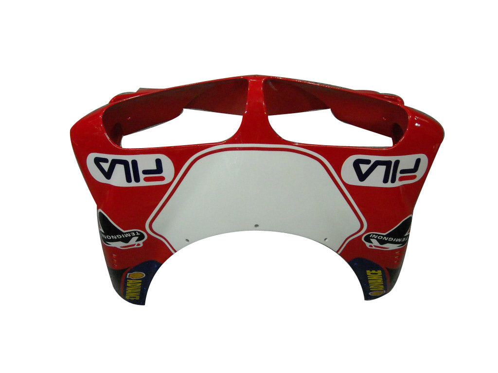 1996-2002 Fairings for Ducati 996 Red White Blue Fila  Generic