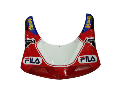 1996-2002 Fairings for Ducati 996 Red White Blue Fila  Generic