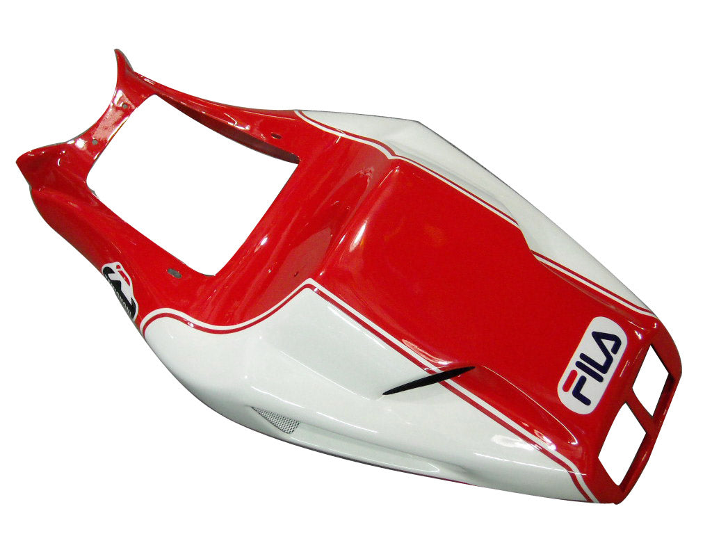 1996-2002 Fairings for Ducati 996 Red White Blue Fila  Generic