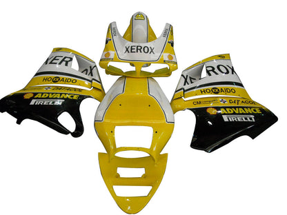 1996-2002 Fairings for Ducati 996 Yellow White Xerox  Generic