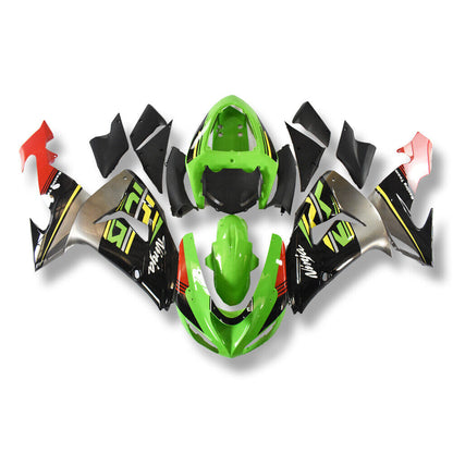 2006-2007 Kawasaki ZX10R Fairing Kit Bodywork Plastic ABS