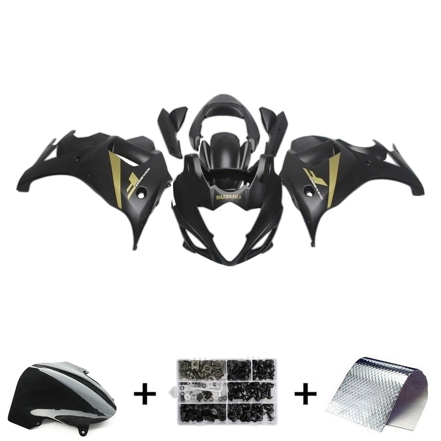 2008-2013 Suzuki Katana GSX650F Fairing Kit Bodywork Plastic ABS