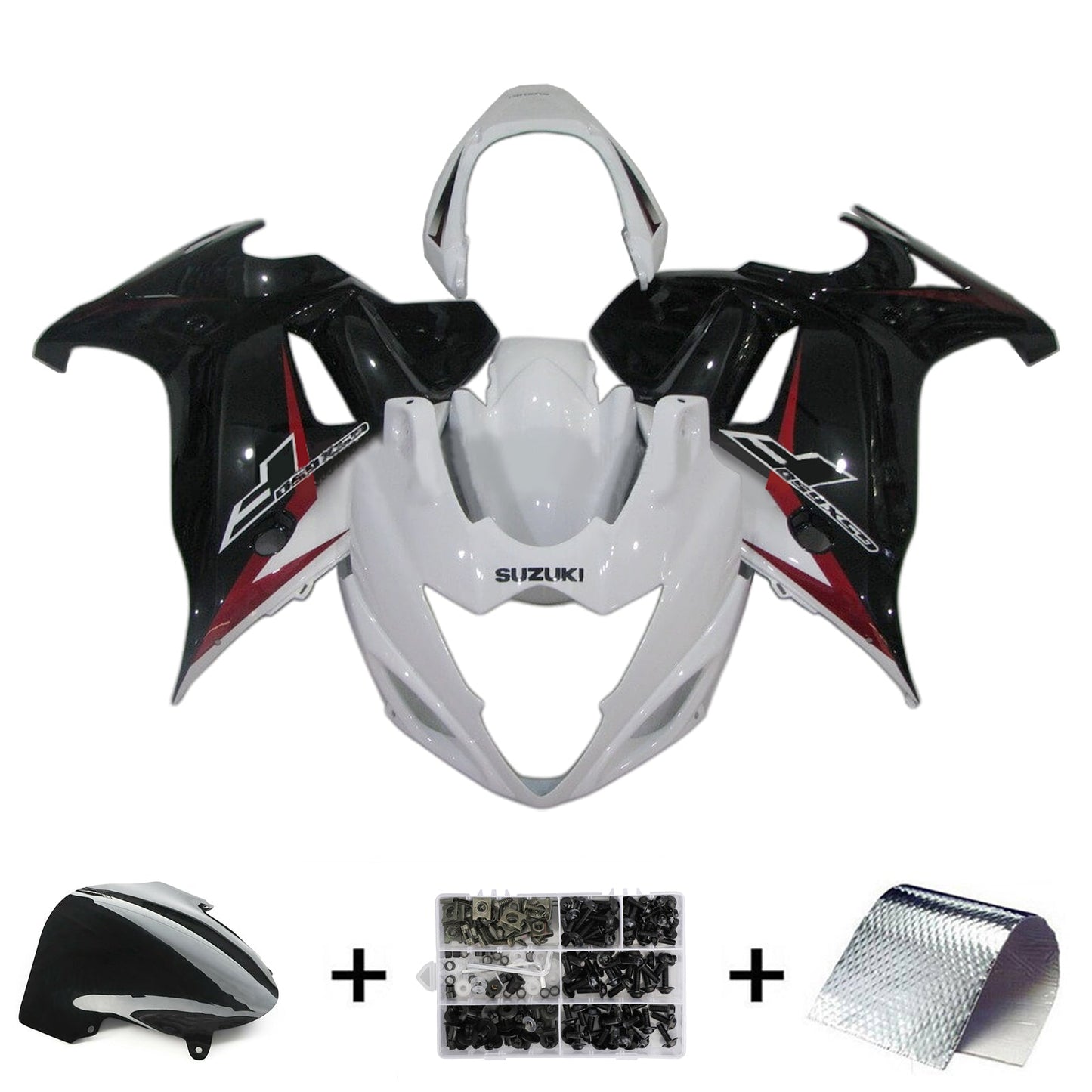 2008-2013 Suzuki Katana GSX650F Fairing Kit Bodywork Plastic ABS
