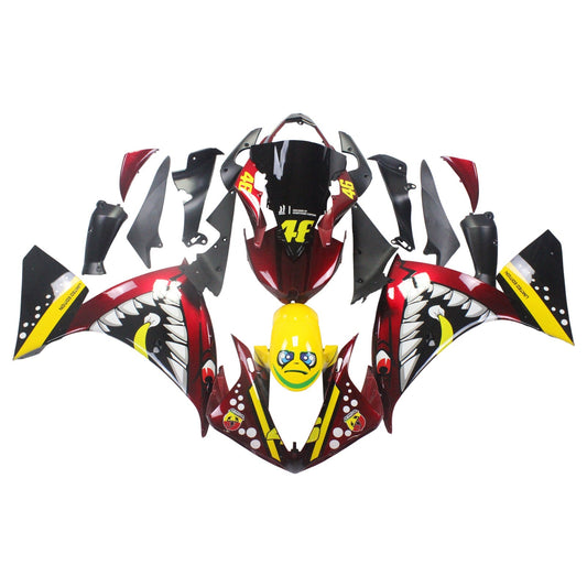 2009-2011 Yamaha YZF 1000 R1 Fairing Kit Bodywork Plastic ABS