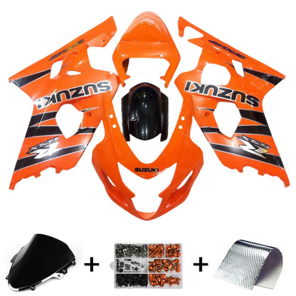 2004-2005 Suzuki GSXR 600/750 K4 Fairing Kit Bodywork Plastic ABS