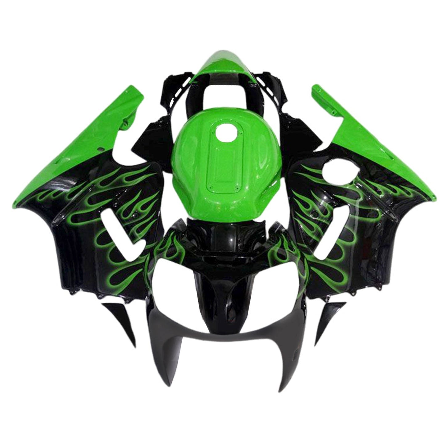 2000-2001 Kawasaki ZX12R Fairing Kit Bodywork Plastic ABS