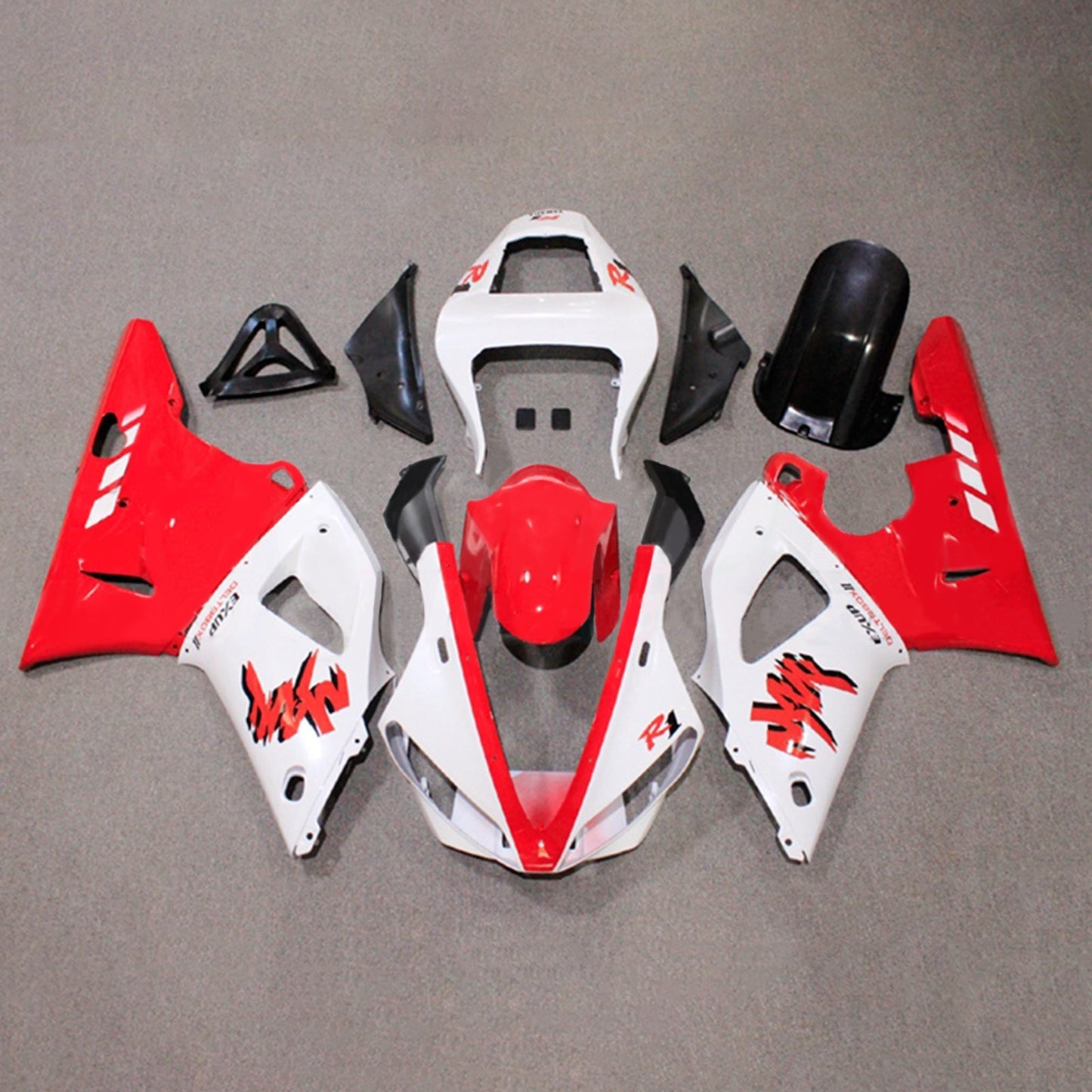 2000-2001 Yamaha YZF 1000 R1 Fairing Kit Bodywork Plastic ABS