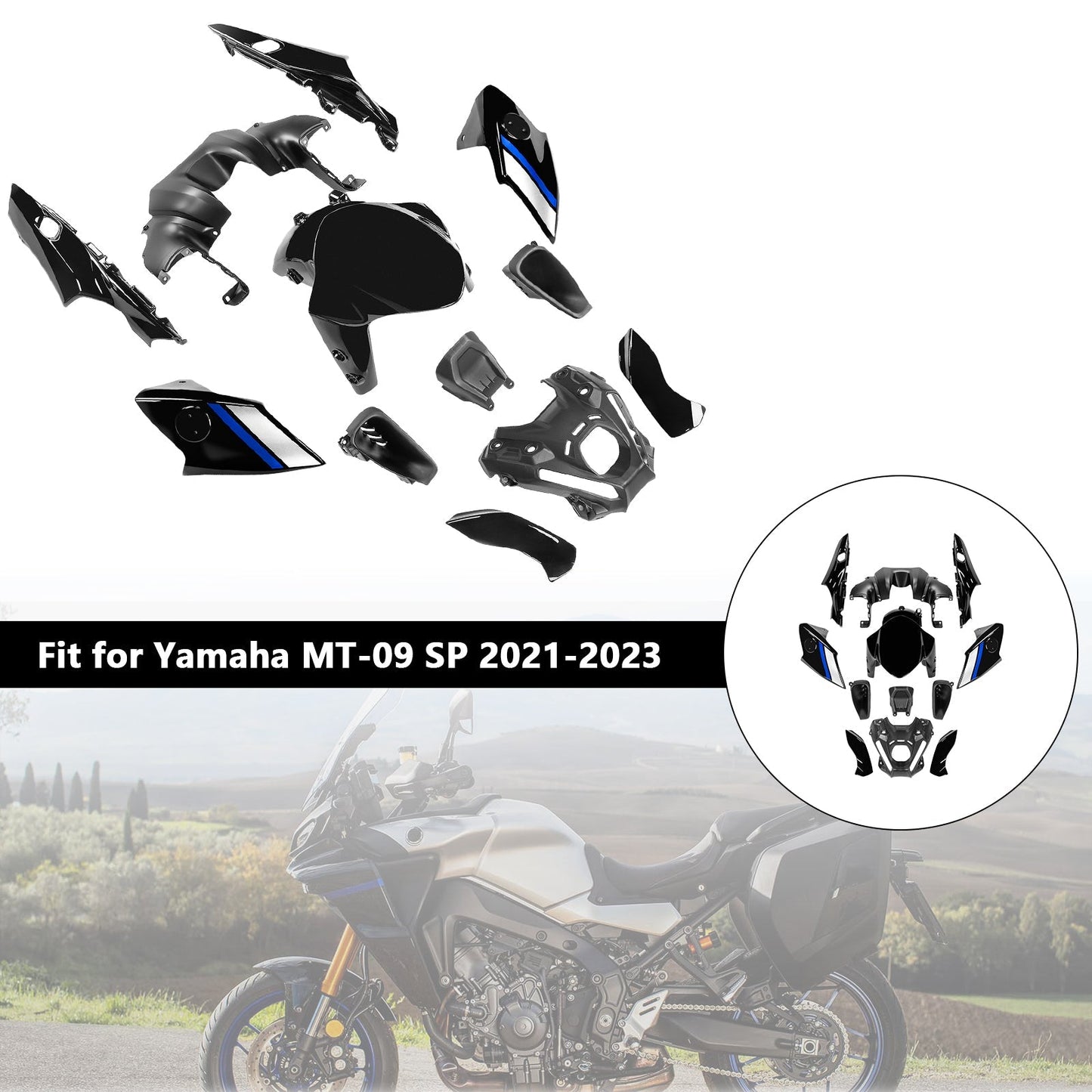 2021-2023 Yamaha MT-09 / MT-09 SP Fairing Kit
