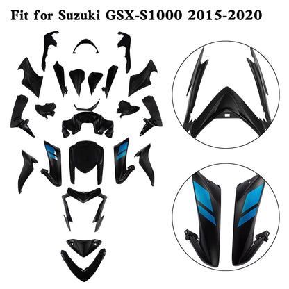 2015-2020 Suzuki GSX-S 1000 GSXS Plastic Bodywork Fairing Kit