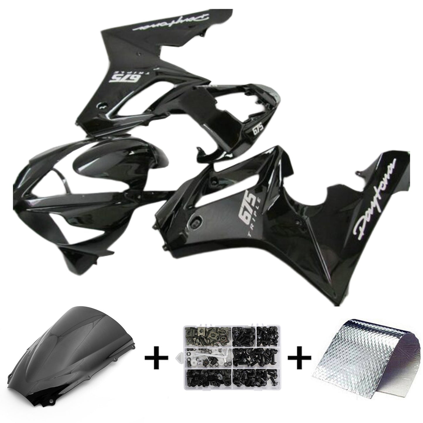 2006-2008 Triumph Daytona 675 Fairing Kit Bodywork Plastic ABS