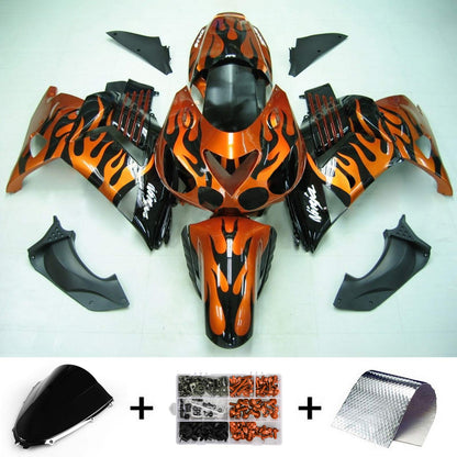 2006-2011 Kawasaki ZX14R Fairing Kit Bodywork Plastic ABS