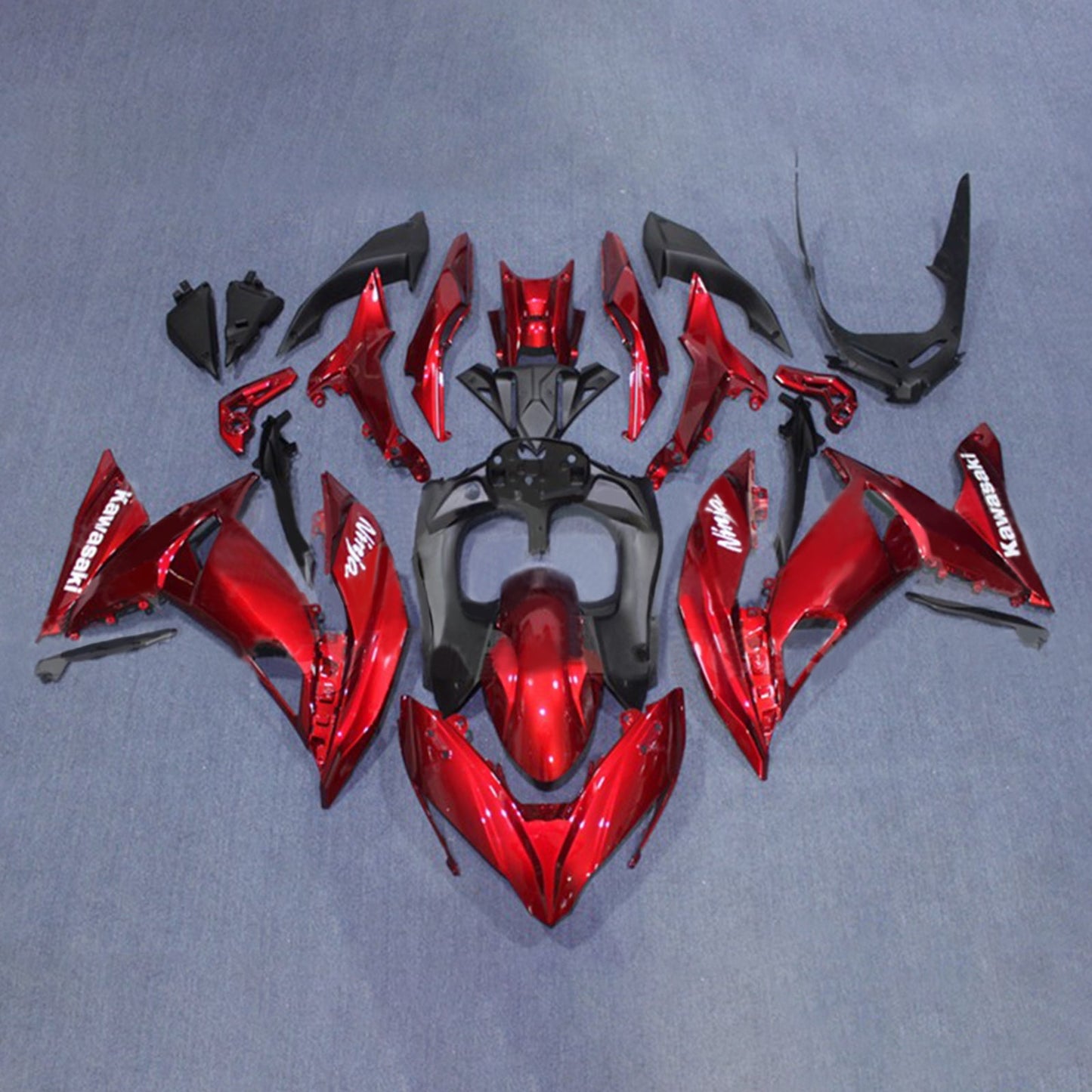 2017-2019 Kawasaki ER6F/Ninja650R Fairing Kit Bodywork Plastic ABS