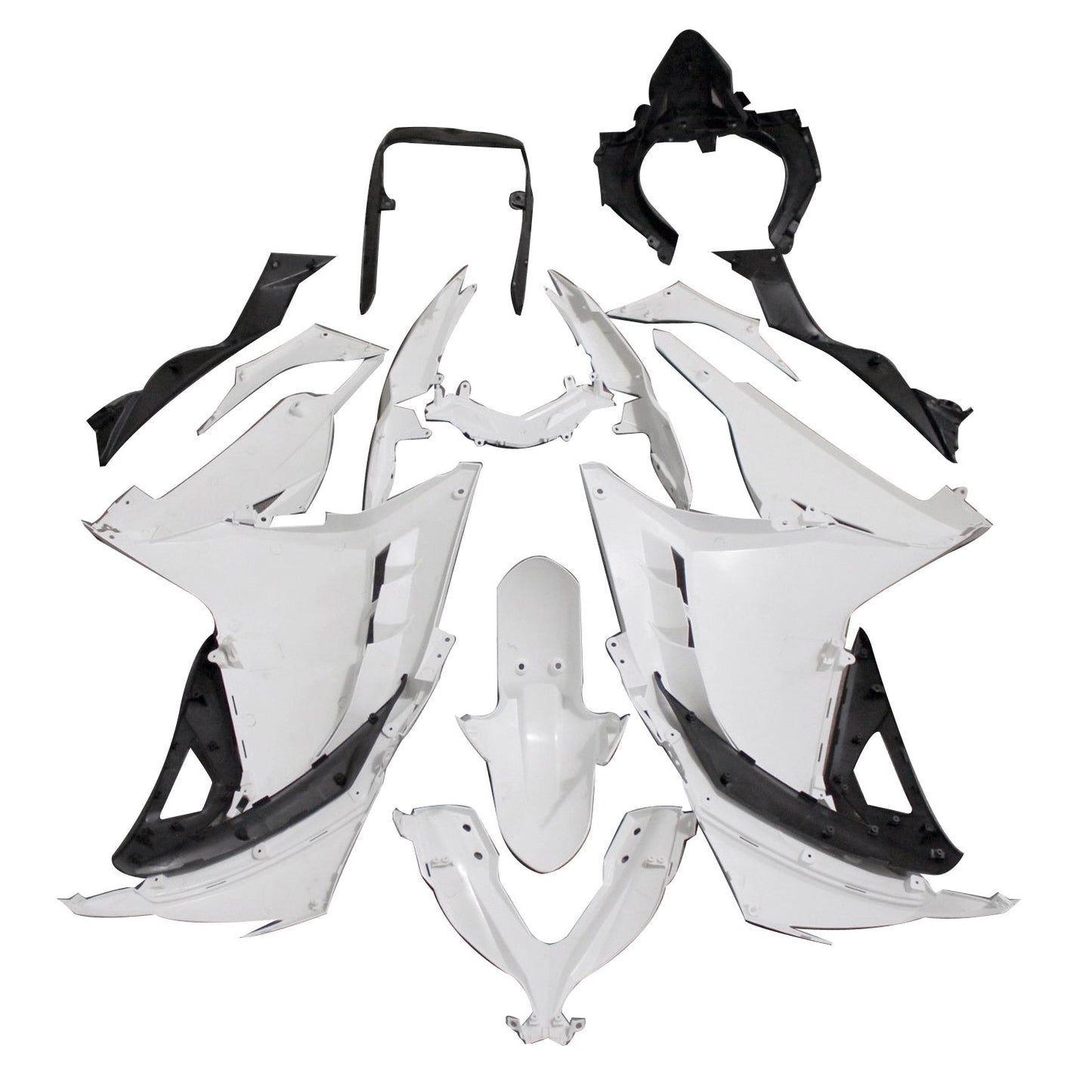 2013-2024 Fairings Plastics Kawasaki Ninja 300R EX300R Ninja  Primal only Unpainted Generic