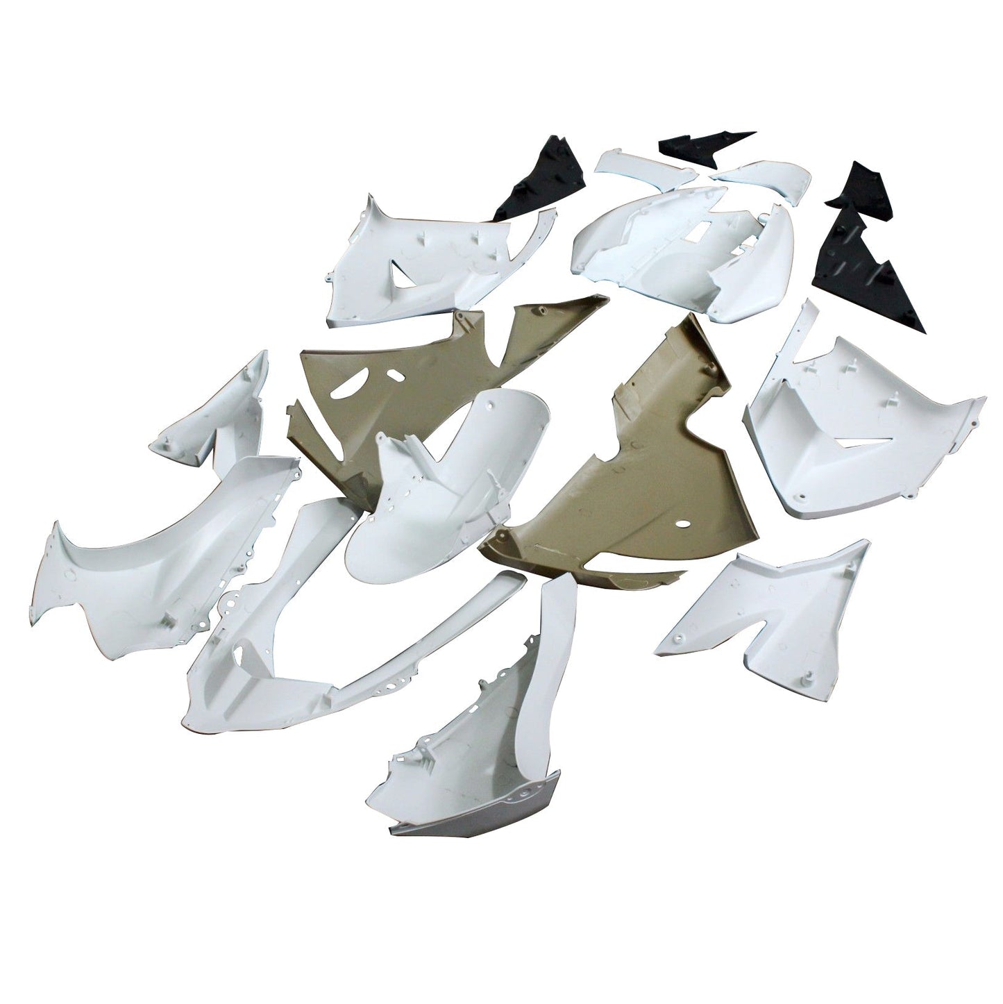 2004-2005 Fairings Kawasaki ZX10R Ninja  Primal only Unpainted Generic