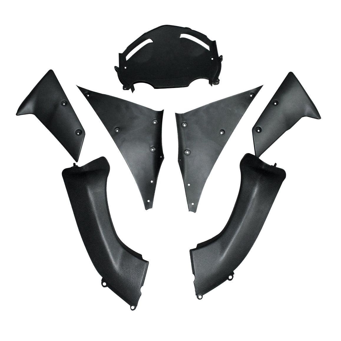 2006-2007 Ninja ZX10R Bodywork Fairing ABS Injection Molded Plastics Set 17 Color Generic