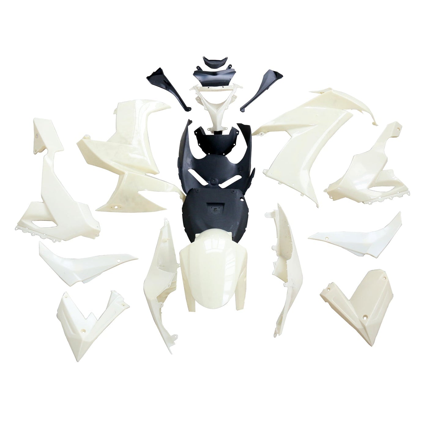 2008-2010 Fairings Kawasaki ZX10R  Primal only Unpainted Generic