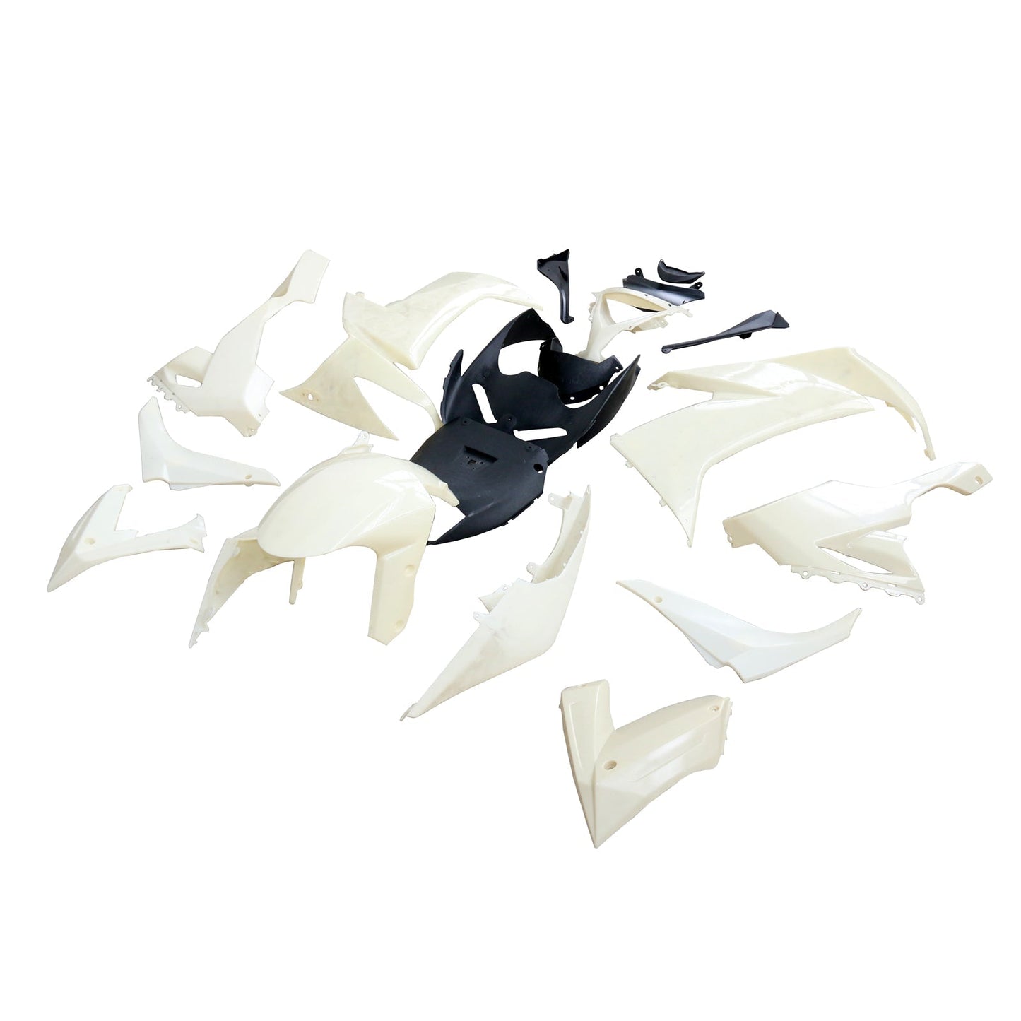 2008-2010 Fairings Kawasaki ZX10R  Primal only Unpainted Generic
