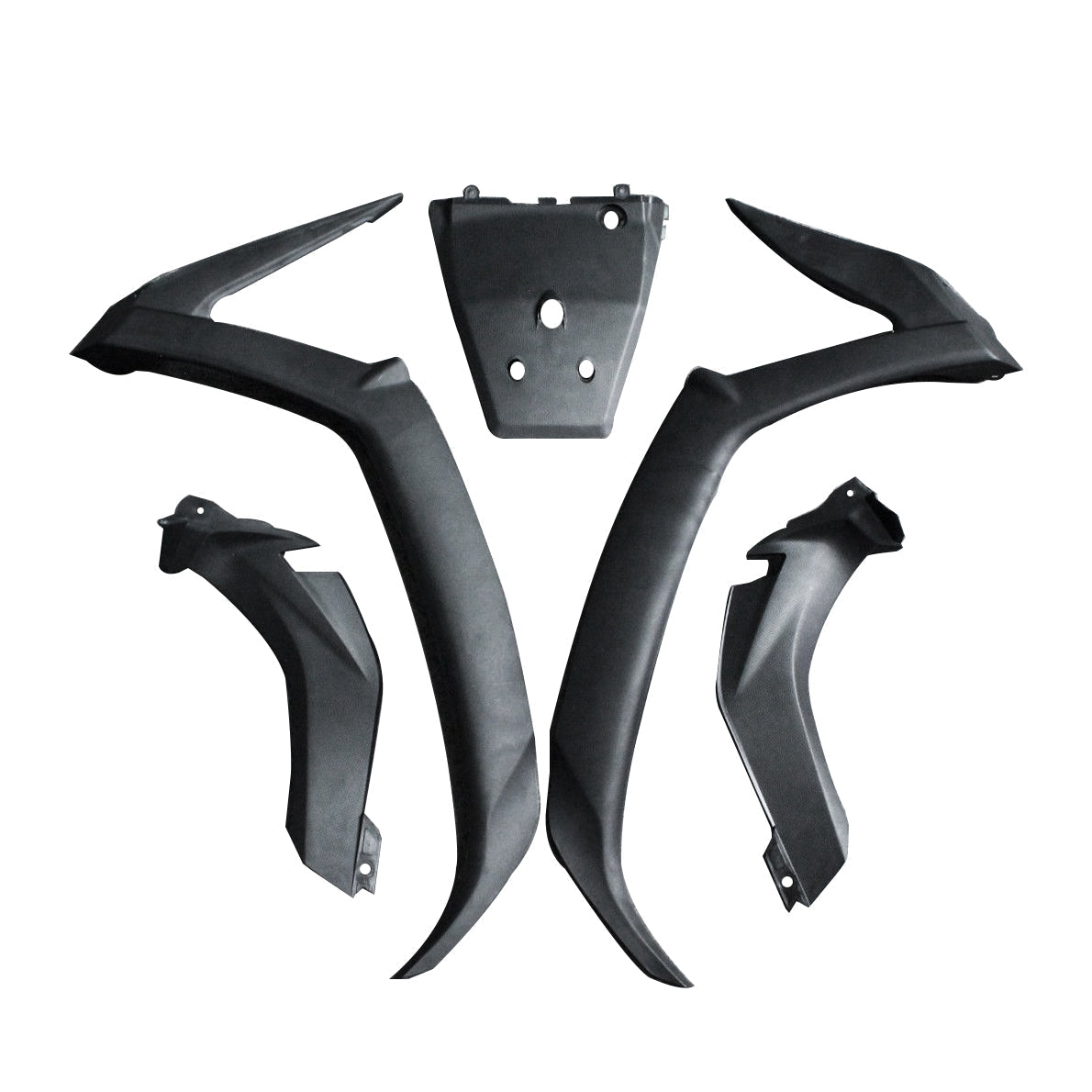 2011-2015 Fairings Plastics Kawasaki ZX10R Ninja  Primal only Unpainted Generic