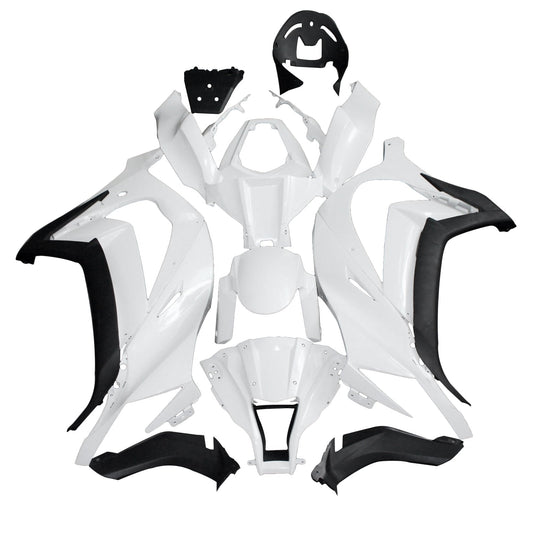 2011-2015 Fairings Plastics Kawasaki ZX10R Ninja  Primal only Unpainted Generic