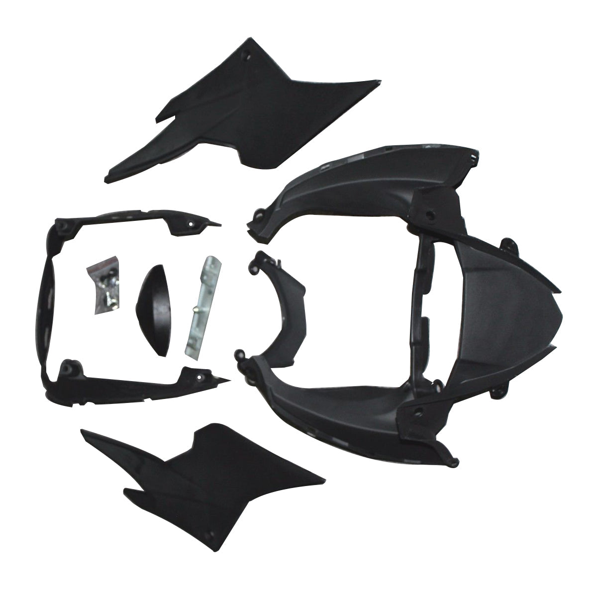 2008-2012 Fairings Kawasaki ZX250R EX250 Ninja ZX250  Primal only Unpainted Generic