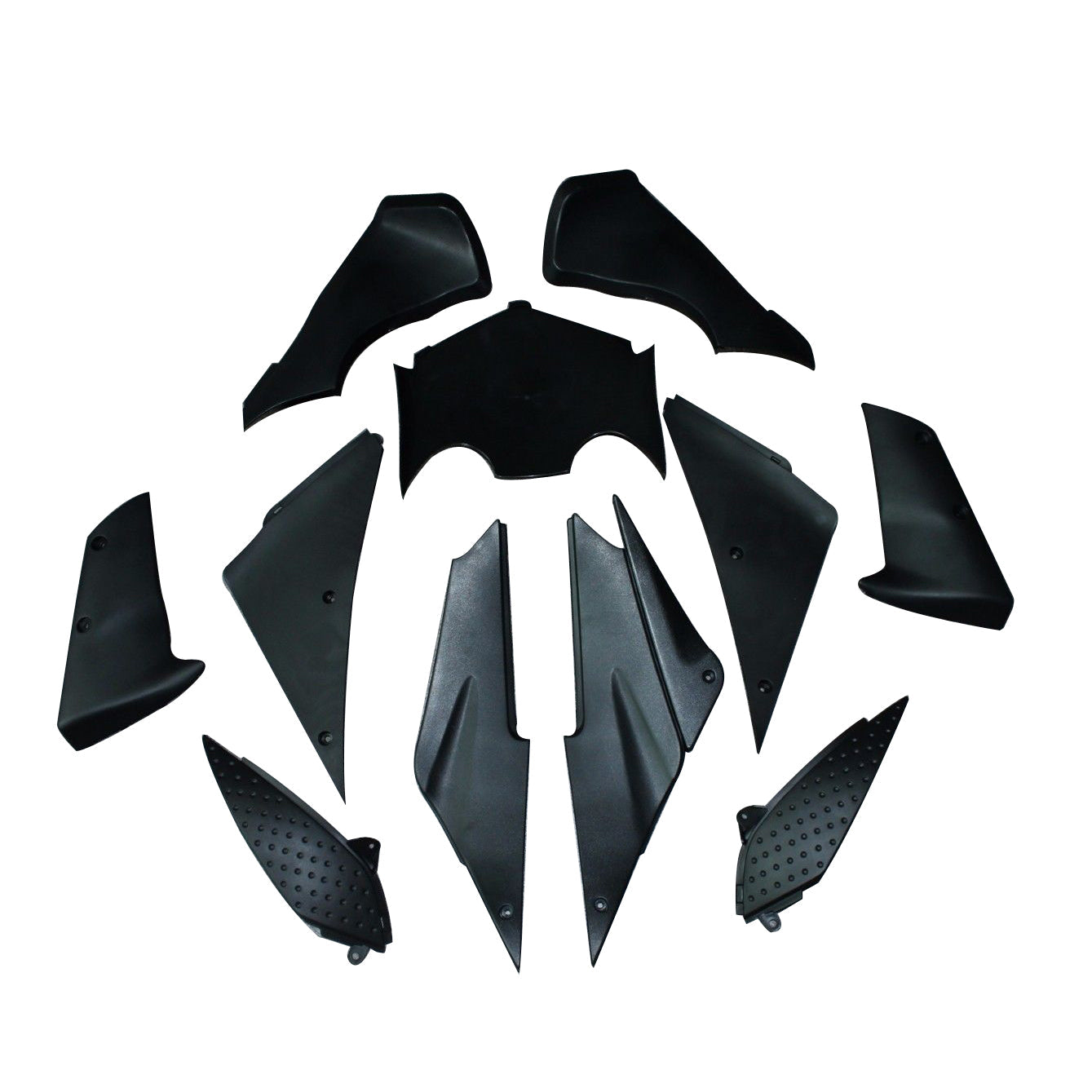 2005-2006 Fairings Kawasaki ZX6R 636 Ninja  Primal only Unpainted Generic