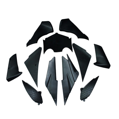 2005-2006 Fairings Kawasaki ZX6R 636 Ninja  Primal only Unpainted Generic