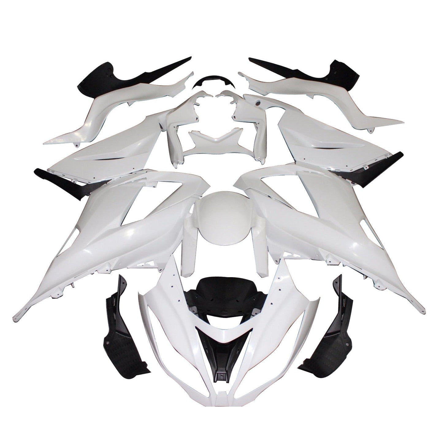 2013-2018 Fairings Plastics Kawasaki ZX6R 636 Ninja  Primal only Unpainted Generic